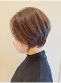 柔らかショートボブ