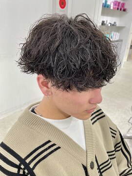 フィフス 名駅(fifth) 波巻きスパイラルパーマツイストパーママッシュメンズパーマ