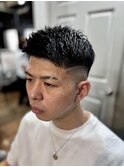 フェード/ベリーショート/夏髪/メンズヘア/メンズ/新宿/床屋