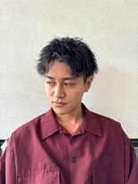 髪屋 【自然＋ラフな質感溢れる】ツイストパーマ