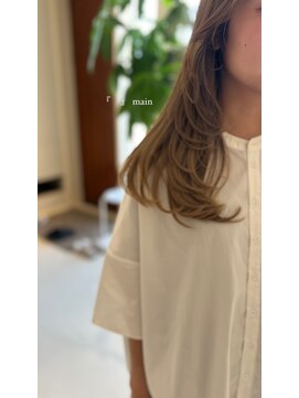 メイン(『　　』main) 顔まわりレイヤー