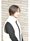 【骨格補整カット】ショートボブ