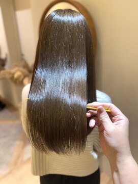 アンド ラ ブランシュ(&.La Blanche) オリーブベージュ/髪質改善/韓国/大宮