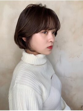 ニスル 上尾店(NISURU) 黒髪/クラゲヘアー/オリーブグレー/小顔/ココアベージュ/上尾