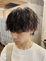 バイフィフス 原宿/表参道(by fifth)&nbsp;メンズ束感波巻きスパイラルパーマツイストスパイラルパーマ原宿