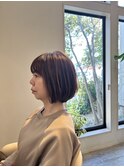 丸みボブ