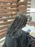【透明感カラー＋癒しのヘッドスパ】MISAKI指名カット＋カラー＋ヘッドスパ