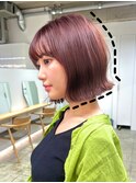 ショート/ボブ/縮毛矯正
