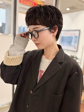 ルアウハク 梅田(LUAU Haku) 【REN】ショートパーマ