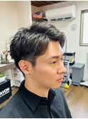 【Mr.BABY/岡山市】ビジネスショート【アップバング】