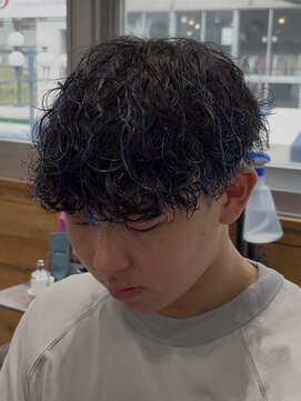 ネクストゼロ(NEXT zerO) 青メッシュ 波巻き