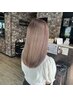 【派手過ぎない美しさ】白髪ぼかしカラー＋似合わせカット＋髪改善艶髪TR