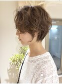 【YUYA】ショートパーマ_パーマスタイル_パーマショート