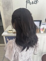 プライズ 表参道原宿店(prize)&nbsp;ねじりハーフツインアレンジ