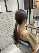 フェリア 渋谷(Feria)&nbsp;カジュアル華やかヘアセット ローポニー♪