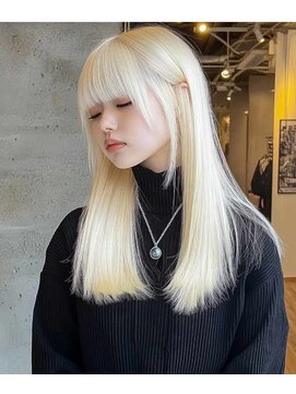 ヘアーメイク コラソン(hair make corazon) 似合わせカットメルティカラー着物フェミニンロング