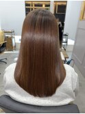 髪質改善＊微還元ストレートでツヤロング