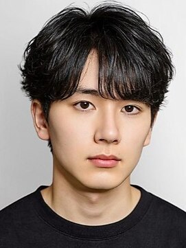 【feliceMICHI 別曽 遥也】ニュアンスパーマ 黒髪