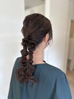 バランス 京都(BALANCE)&nbsp;【balance】編みおろし/ツイン編みおろし/結婚式ヘア