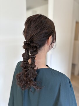 【balance】編みおろし/ツイン編みおろし/結婚式ヘア