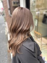 エスト 小倉(est)&nbsp;ミルクティーブラウンカラー/髪質改善/ロング/ブリーチ