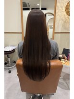 ハル 泉中央(hal) 髪質改善カラー×チェリーブラウン