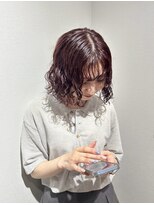 アッシュ 等々力店(Ash)&nbsp;【個性を引き出す】 red brown × perm