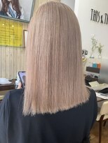 ディスアンドザット あびこ店(THIS&THAT)&nbsp;ハイトーンベージュ