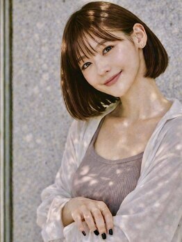 ロウイ 下北沢(LOAWe)の写真/初めてのグレイケアも安心◎白髪染めにすぐに切り替えず楽しめる、透明感のある次世代カラー［下北沢］