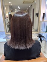 ヘアースペースブルーム リアン 岡町店(HAIR SPACE BLOOM Lien) 岡町/オリーブベージュカラー