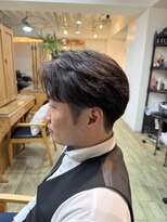 ディレクション(Direction)&nbsp;メンズツーブロック×リバースショート
