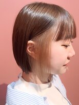 ハレトケ(HARE to KE)&nbsp;ミニボブ　オリージュ　インナーベージュカラー