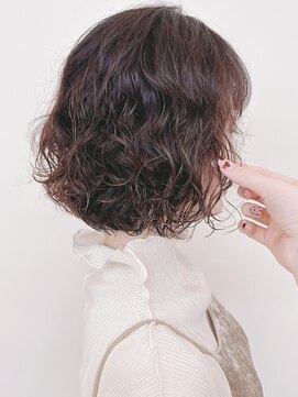 モリオフロムロンドン 原宿本店(morio from London) 【morio 原宿】ニュアンスフレンチボブパーマ