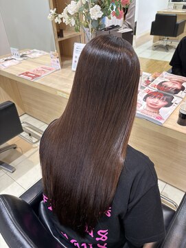 サラ 新宮店(SARA) 【新宮古賀】髪質改善×縮毛矯正×髪にドラマを×つるりんちょ