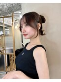 横顔も盛れる顔まわりカット【自由が丘】