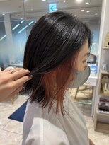 ケンジ 平塚 アネッタ(KENJE annetta) ワンホンレイヤー/ミルクティーブロンド/ダークブルー/平塚