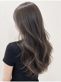 ハイライトバレイヤージュダブルカラーケアブリーチ20代30代