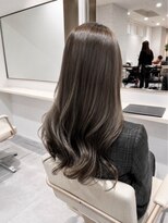 アオ(Ao)&nbsp;ゆる巻き大人韓国風ウェーブロング オリーブグレージュ