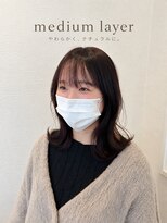 リアン 熊谷本店(Rien) ふわっとミディアムレイヤースタイル!