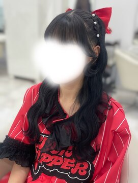 アイトーキョーエス 渋谷(AI TOKYO S) 編み上げハーフツイン/ハーフツインテール/ツインテール