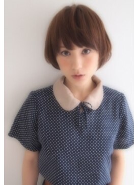 フローレント(florent) 「どんな顔型にも合うヌーディショートボブ☆」