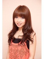 ヘアージェニック(hair genic)&nbsp;白肌に魅せる潤いロング