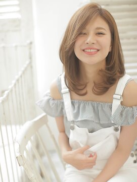 アンジュ 南海なんば駅前店(ange treatment & head spa) 大人ミディアムボブ【ange treatment & head spa】