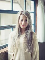 美容室 リズヘアー 稲毛店(Riz hair)&nbsp;ホワイトシルバーカラー【稲毛】