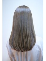 ノル(nol hair&spa)&nbsp;シークレットハイライト×カーキベージュ