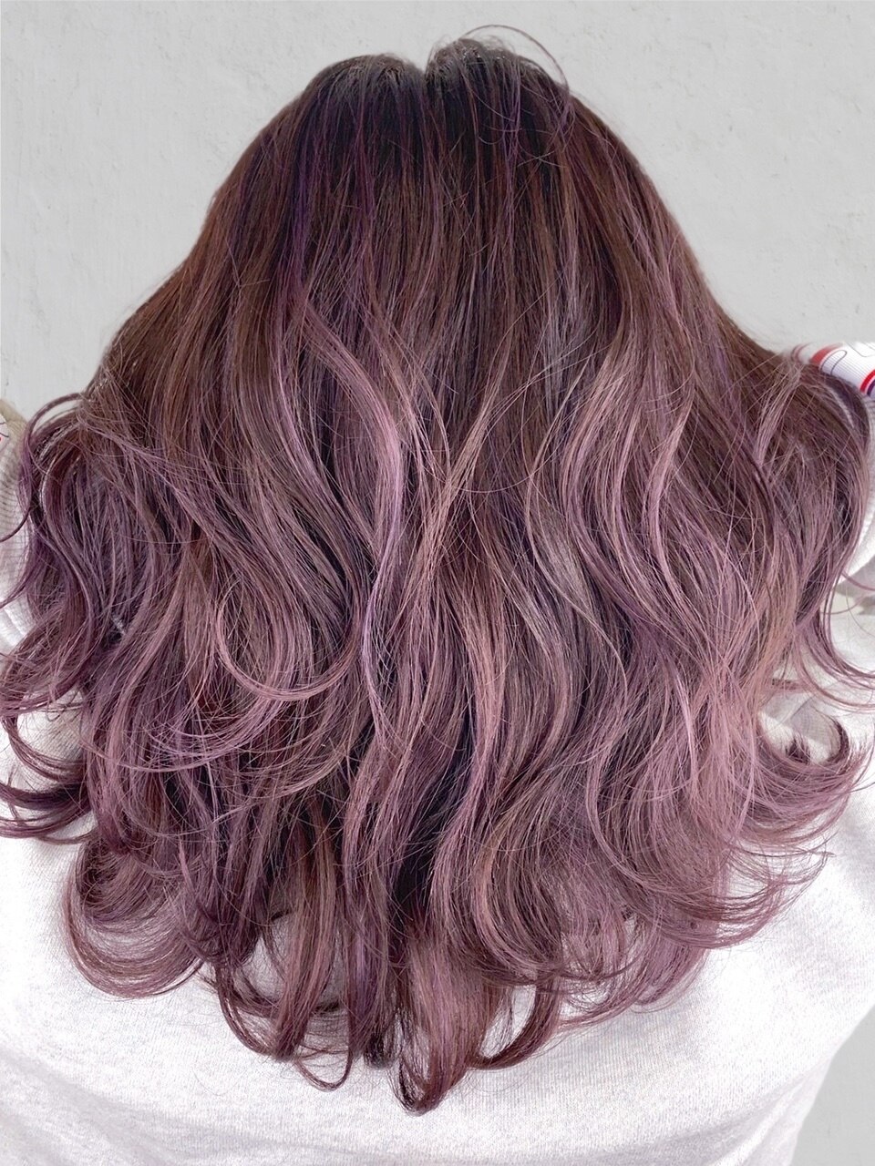 ◆売約済み バイオレットグラデーションカラーの花かんむり ◇売約済み バイオレットグラデーションカラーの花かんむり