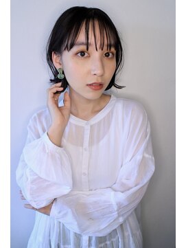 スタイル 成城学園前(STYLE) ナチュラル外ハネ×ひし形シルエットボブ