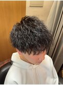 ツイストスパイラル/スパイラル/フェード/メンズカット/銀座