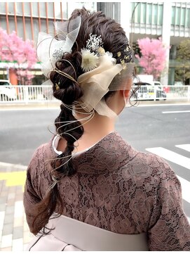 ネオリーブ アンド 渋谷店(Neolive &) 【Neolive & 渋谷】卒業式ヘア