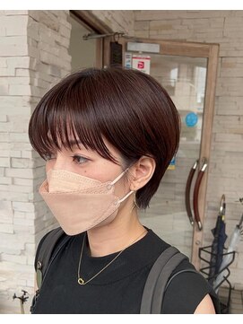 デビュー ヘアーメイク マッシュショート